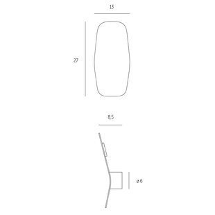 Casablanca Ashiya LED wandlamp, messing