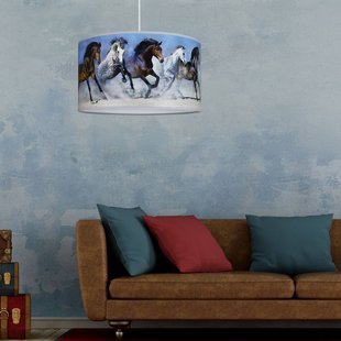 Duolla Print hanglamp Horses
