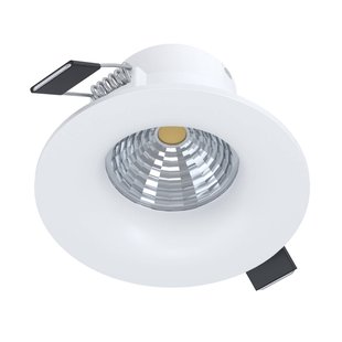 EGLO LED inbouwspot Saliceto rond stijf 2.700K wit