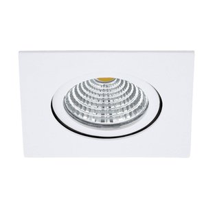 EGLO Inbouwspot Saliceto hoekig draaibaar 2.700K wit