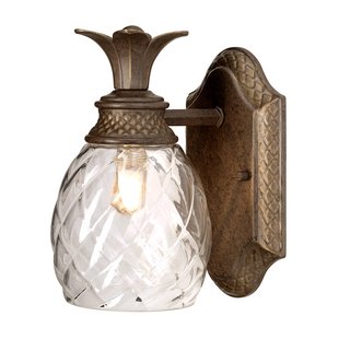 Elstead LED wandlamp Plantation, neerwaards stralend