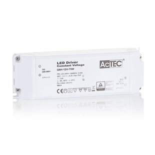 AcTEC Q8H LED driver CV 12V, 75W