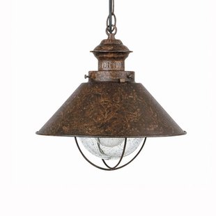 FARO BARCELONA Hanglamp Nautica met robuuste look, 34,5 cm