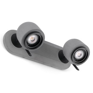 FARO BARCELONA Trendy beton-wandspot Stone, 2-lamps