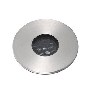 FARO BARCELONA LED inbouwspot basis, nikkelkleurig, Ø 3,5 cm, aluminium/roestvrij staal