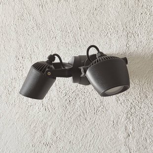 Fumagalli Spot Minitommy-EL 2-lamps CCT zwart/frosted