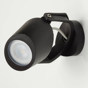 Fumagalli Opbouwspot Minitommy 1-lamps CCT zwart/frosted Fumagalli Opbouwspot Minitommy 1-lamps CCT zwart/frosted