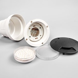 Fumagalli LED inbouwlamp Ceci 120-3L zwart CCT