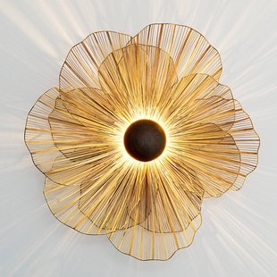 Holländer Wandlamp Tremolo in grote bloemvorm