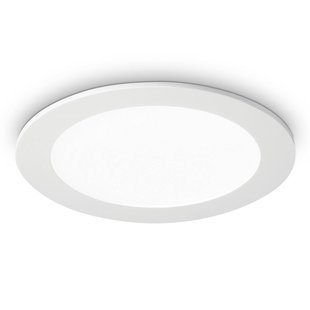 Ideallux LED plafond inbouwlamp Groove Round 3.000K 22,7cm