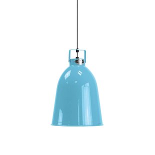 Jieldé Clément C240hanglamp lichtblauw glans Ø24cm