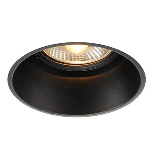 SLV Horn inbouwlamp, zwart, verblindingsvrij SLV Horn inbouwlamp, zwart, verblindingsvrij
