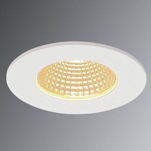 SLV Patta-I LED inbouwlamp, rond, mat wit