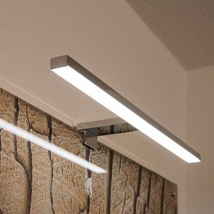 SLV LED wandlamp KLEMME breedte 50cm chroom SLV LED wandlamp KLEMME breedte 50cm chroom