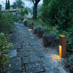 SLV Rusty Slot 50 LED sokkellamp, hoogte 50 cm SLV Rusty Slot 50 LED sokkellamp, hoogte 50 cm