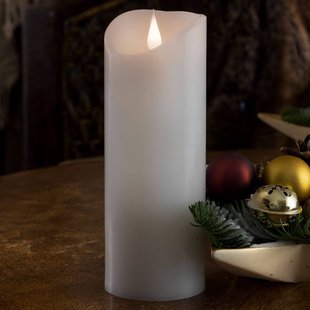 Konstsmide Christmas Uitgerust met 3D-vlam - LED kaarsen Echtwachs Konstsmide Christmas Uitgerust met 3D-vlam - LED kaarsen Echtwachs