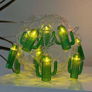 Konstsmide Season LED lichtketting Kakteen, op batterijen Konstsmide Season LED lichtketting Kakteen, op batterijen