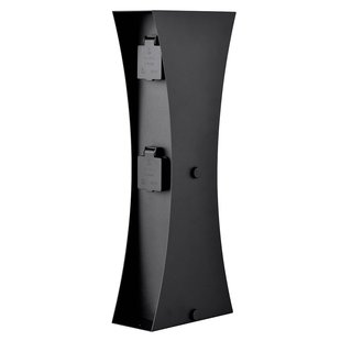 Ledino Aansluitzuil D4, zwart