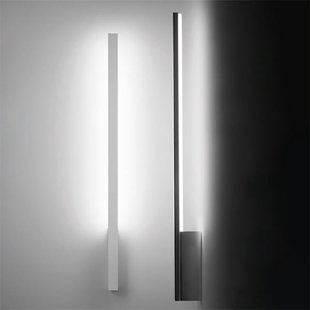 Stilnovo Xilema W1 - minimalistische LED-wandlamp, wit