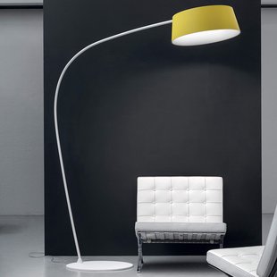 Stilnovo Kleurrijke LED-booglamp Oxygen_FL1, verstelbaar