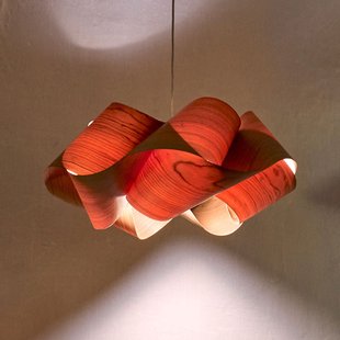 LZF LAMPS LZF Swirl hanger, kabel zwart Ø 54cm kersenboom