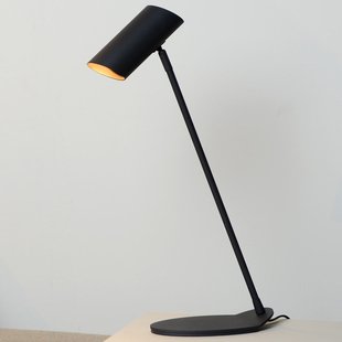 Lucide Verfijnde bureaulamp Hester, zwart