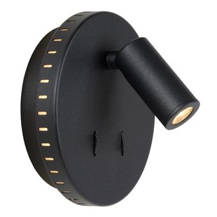 Lucide LED wandlamp Bentjer 2 lichtbronnen zwart