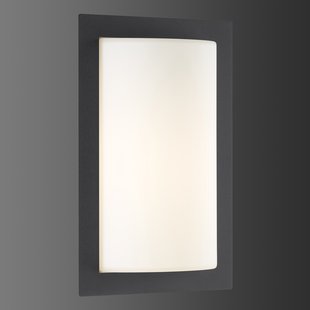 LCD Luis LED buiten wandlamp, grafiet, bewegingsmelder