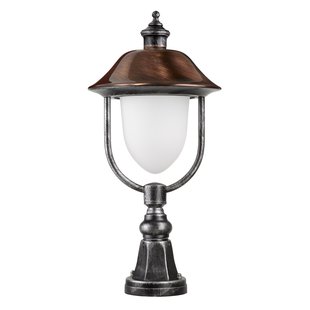 LCD Sokkellamp 1157, zwart/koper