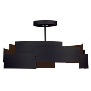 Euluna Plafondlamp Tori, zwart