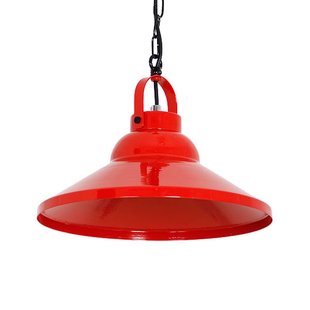 Luminex Hanglamp Iron, rood