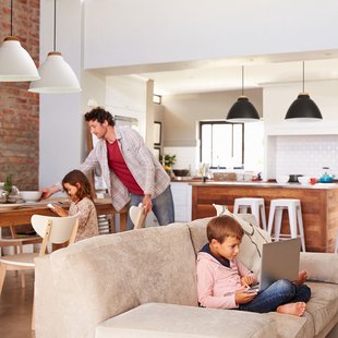 Luminex Hanglamp Skal, wit