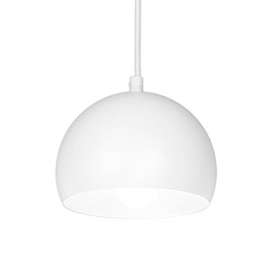 Luminex Hanglamp Sool, wit, Ø 15 cm, metaal