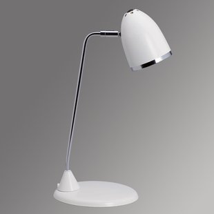 Maul Starlet bureaulamp, wit, hoogte 41 cm, metaal E27