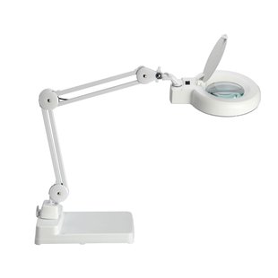 MAULviso LED loeplamp, wit, 48 cm, metaal
