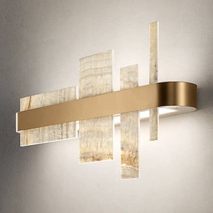 Masiero Design-wandlamp Honicé met LEDs, 65 cm