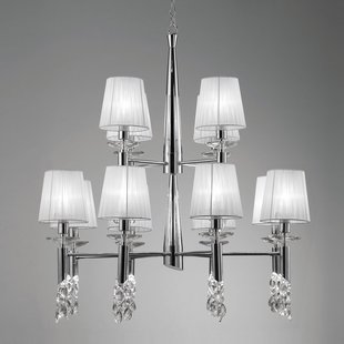 Mantra Iluminación Kroonluchter Lilja 12-lamps