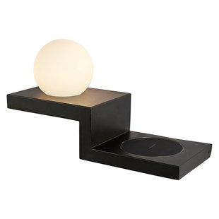 Mantra Iluminación Zanzibar LED wandlamp, trapsgewijs, zwart