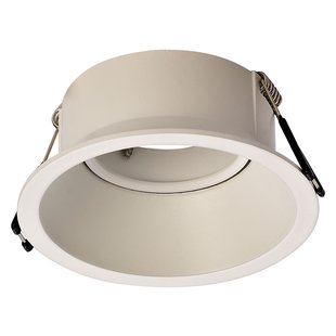 Mantra Iluminación Comfort inbouwlamp, rond, mat wit