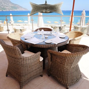 Mantra Iluminación Polinesia buiten hanglamp Ø 60 cm