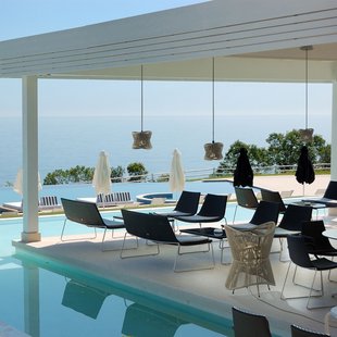 Mantra Iluminación Polinesia buiten hanglamp Ø 30 cm