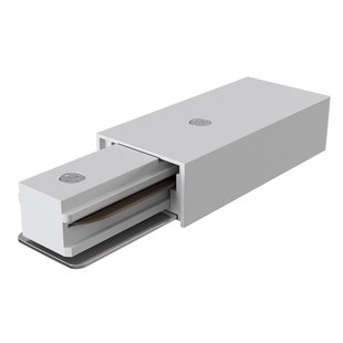 Maytoni Eindaanvoerrail, 1-fase railsysteem, wit