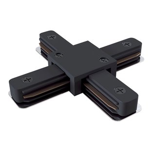 Maytoni X-connector Railsysteem, 1-fase railsysteem, zwart