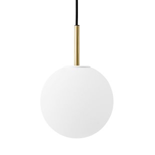Audo Copenhagen Audo TR Bulb LED hanglamp 1-lamp messing/opaal mat Audo Copenhagen Audo TR Bulb LED hanglamp 1-lamp messing/opaal mat