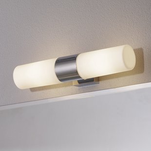 Nordlux Target wandlamp, chroomkleurig, 2-lamps, IP44