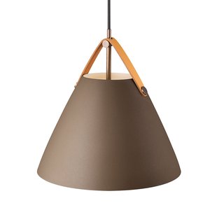 DFTP by Nordlux Hanglamp Strap met metalen kap beige, 27 cm