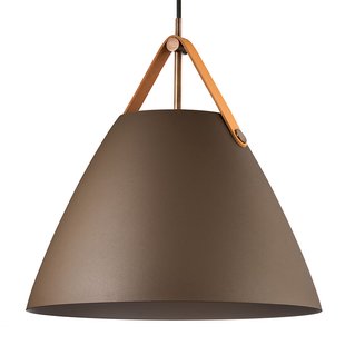 DFTP by Nordlux Hanglamp Strap met metalen kap beige, 36 cm