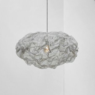 Northern Heat hanglamp, staal, Ø 55cm