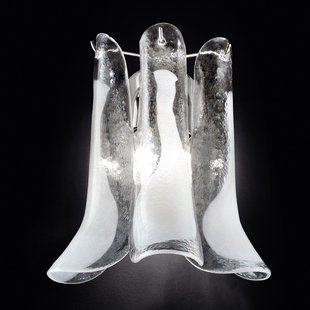 Novaresi Wandlamp Tulipani met Murano-Glas