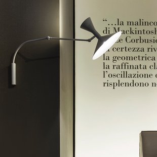 Nemo Mini Wandlamp Marseille grijs mat